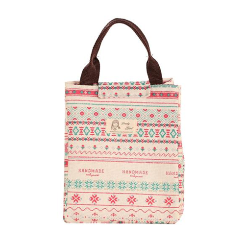 Pattern canvas lunch bag image