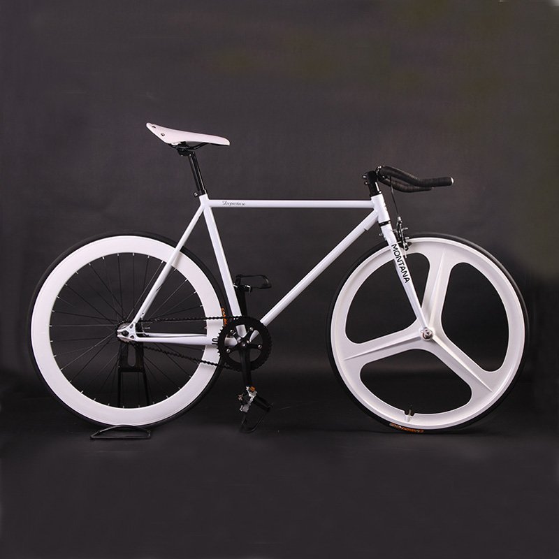 700C steel fixie bicycle image