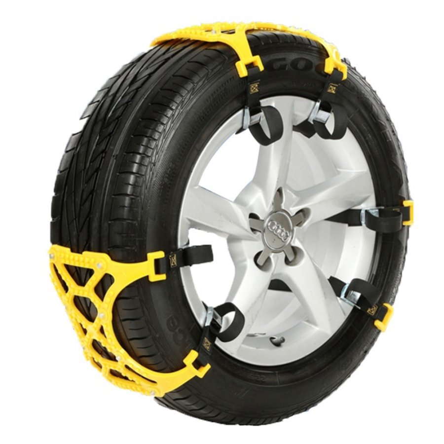 Car tire snow chain image