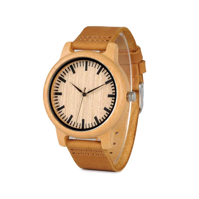 Unisex bamboo wooden watches image