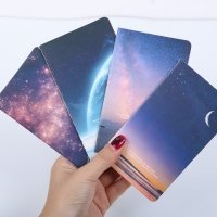 Space themed notebook