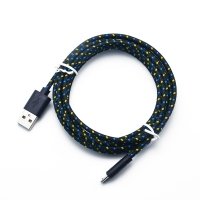 Nylon braided micro USB cable