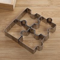 Puzzle cookie cutter