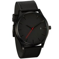 Black out mens watch
