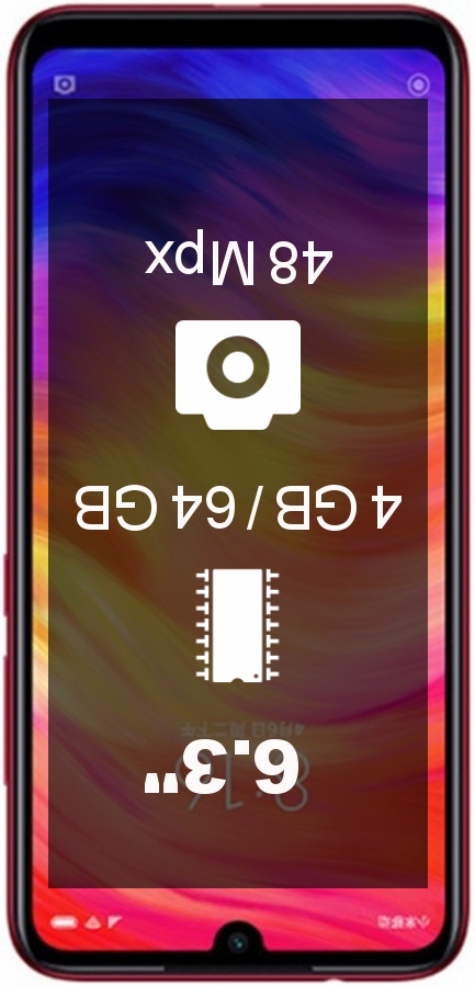 Xiaomi Redmi Note 7 CN 4GB 64GB smartphone