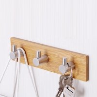 Stainless steel bamboo wall hook