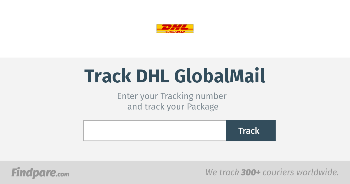 dhl global mail tracking amazon