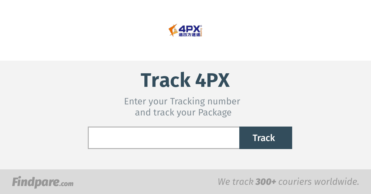 4px tracking number format