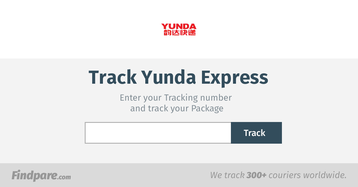 yun express tracking enblish