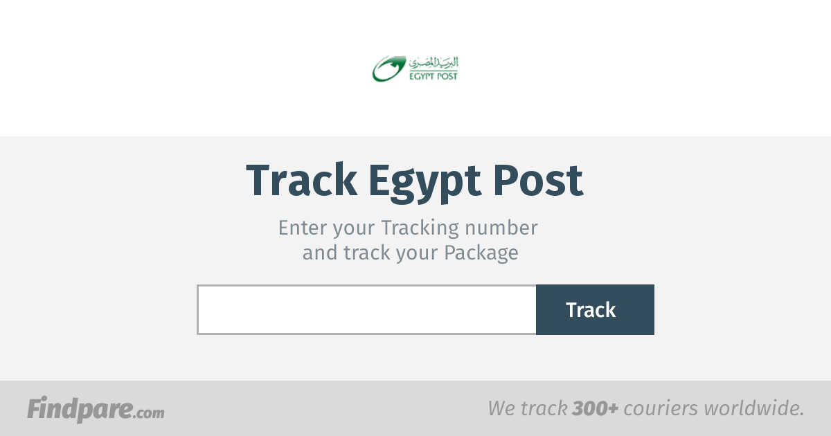 Egypt Post Tracking | Get Updates And Track Your Package In Real-Time